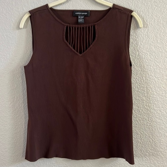 Cable & Gauge Tops Cable Gauge Top Sleaveless Poshmark